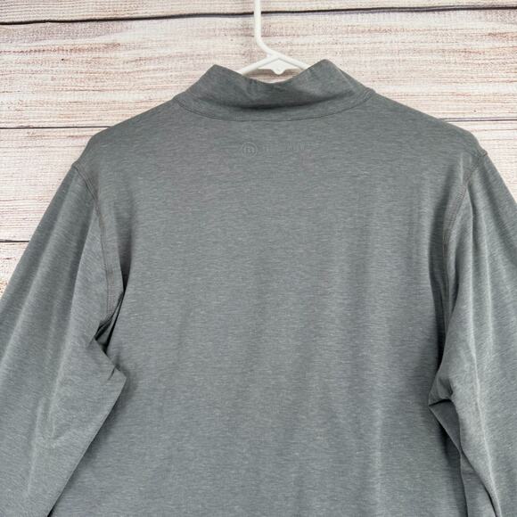 Travis Mathew 1/4 Zip Pullover Sweatshirt Men's‎ Size Medium Gray - Picture 4 of 13